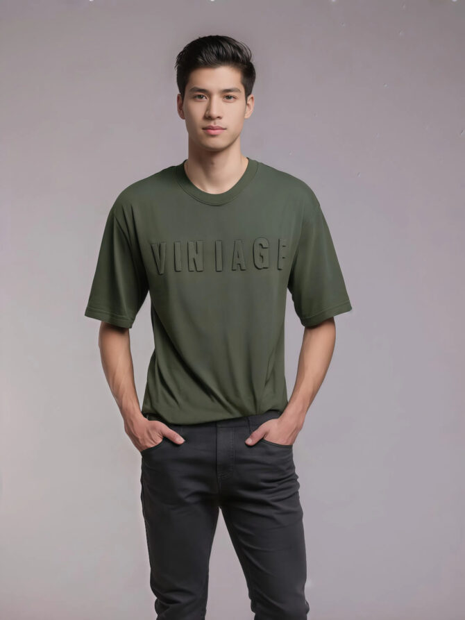 Mens Crew Neck T Shirt