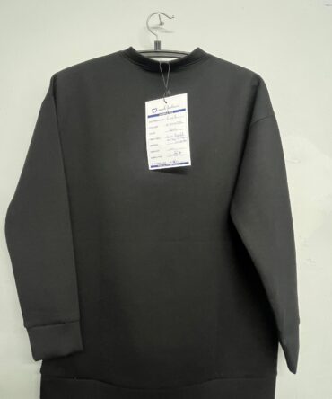 Charcoal Grey Cotton Sweater