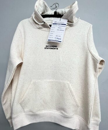Cream Hoodie – “Different Statements”