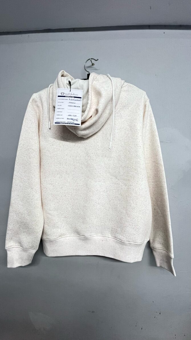 Cream Hoodie – “Different Statements” - Image 2