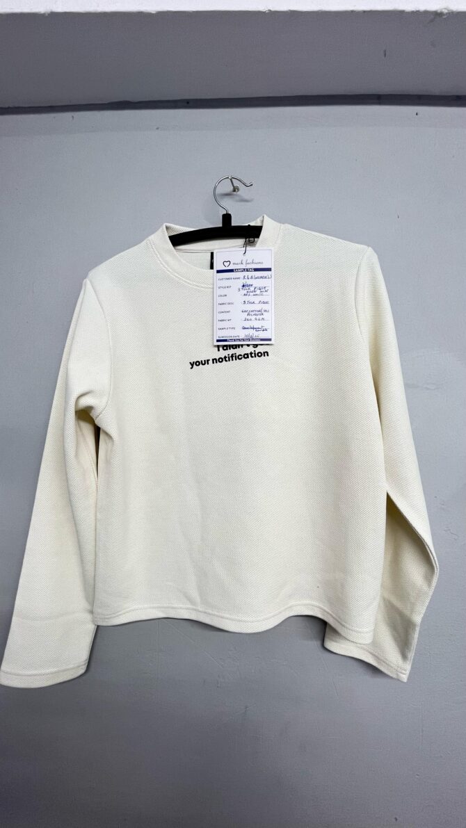 Off-White Slogan Sweatshirt