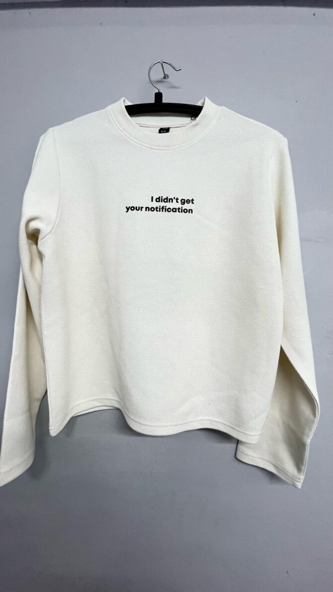 Off-White Slogan Sweatshirt - Image 2