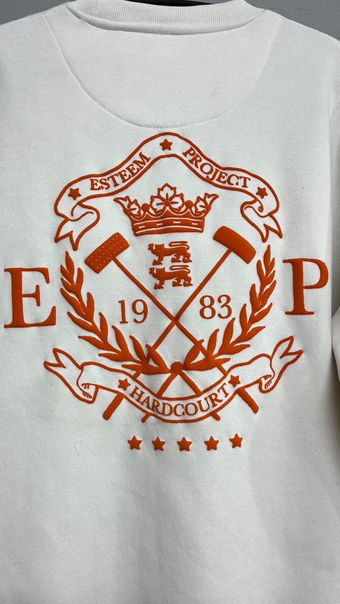 Crest Print Sweatshirt - Image 4