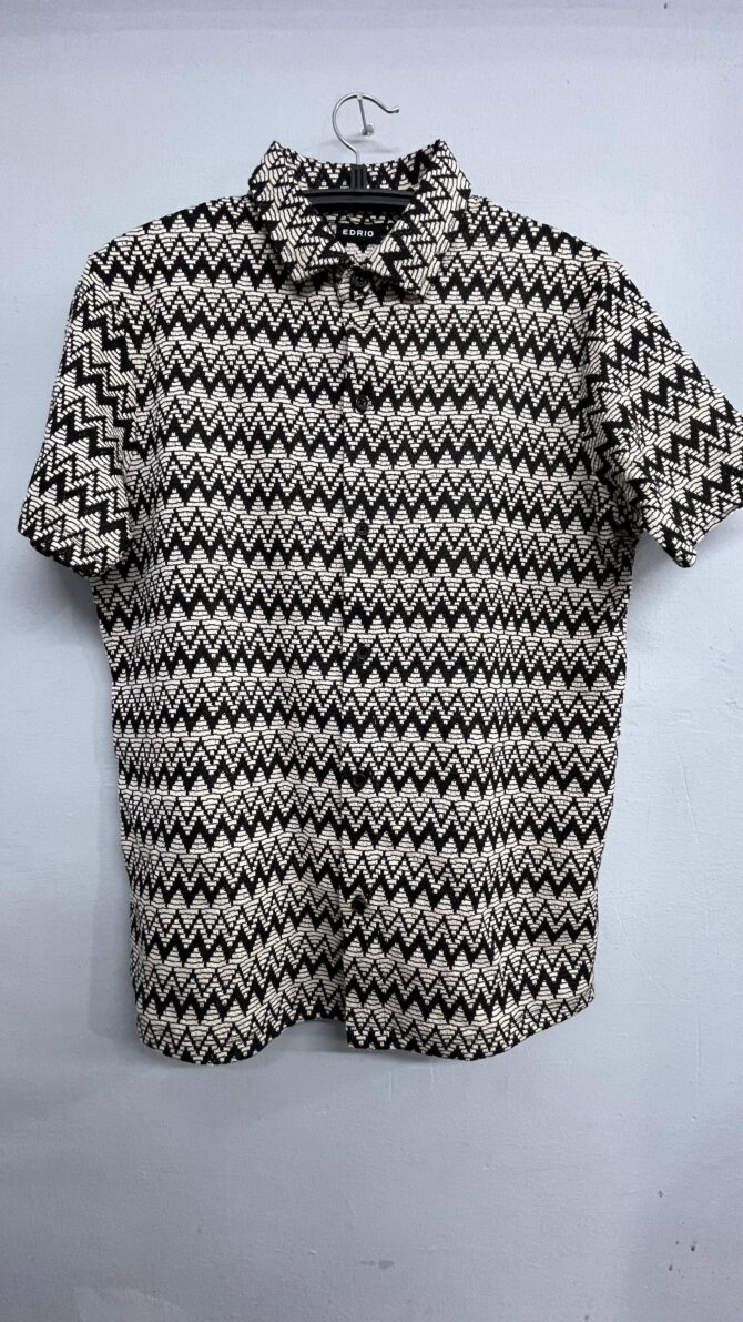Black & White Zigzag Shirt