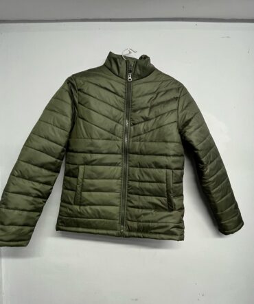 Olive Puffer Jacket