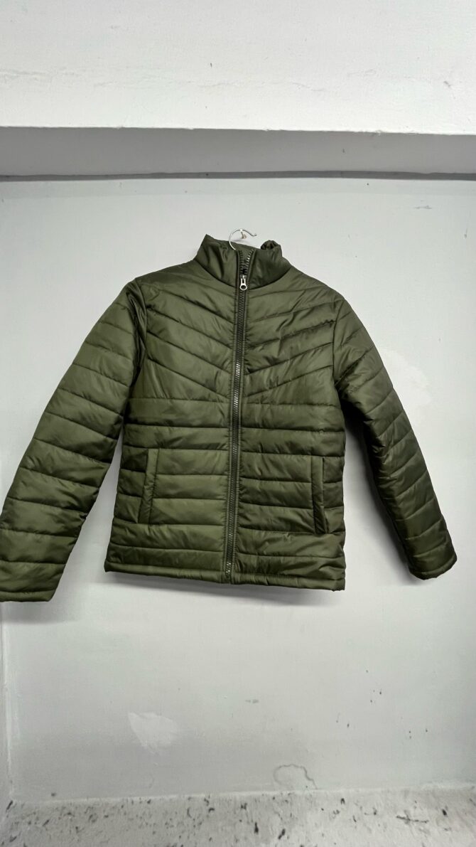 Olive Puffer Jacket