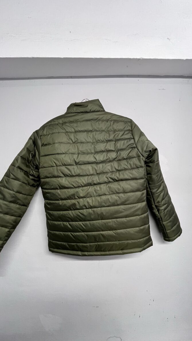 Olive Puffer Jacket - Image 2