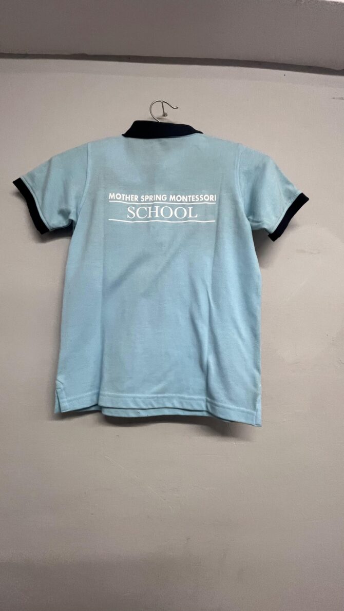 Montessori School Uniform Polo Shirt - Image 3