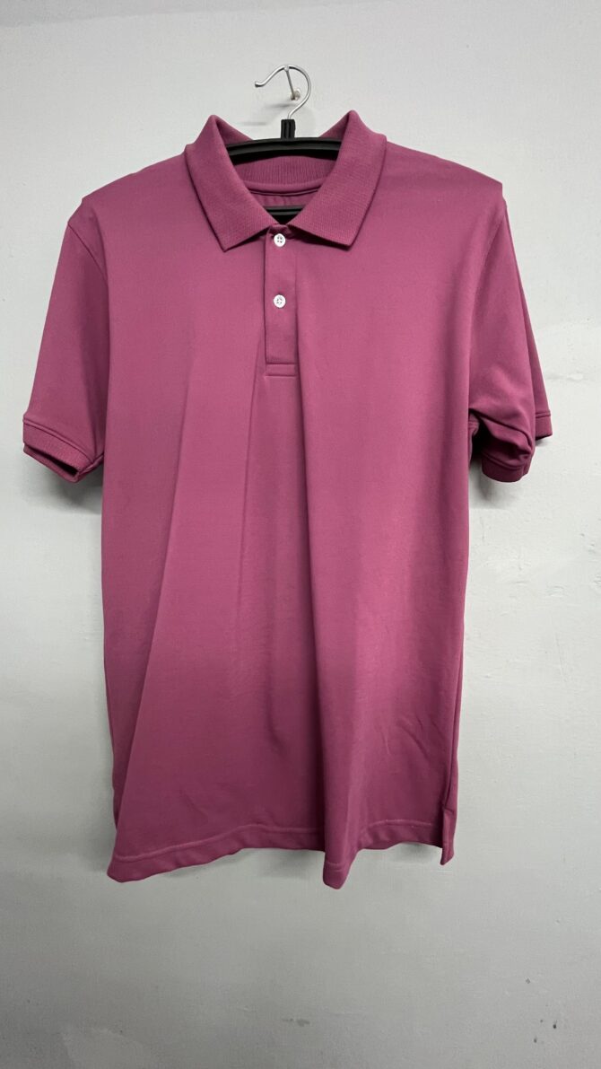 Dusty Rose Polo Tee