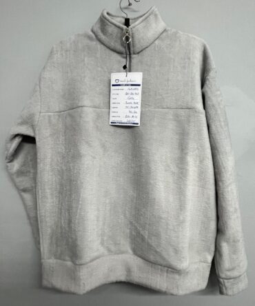 Soft Grey Fleece Jacket