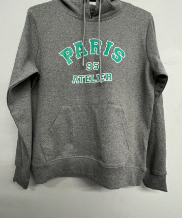 Grey “PARIS 95” Hoodie