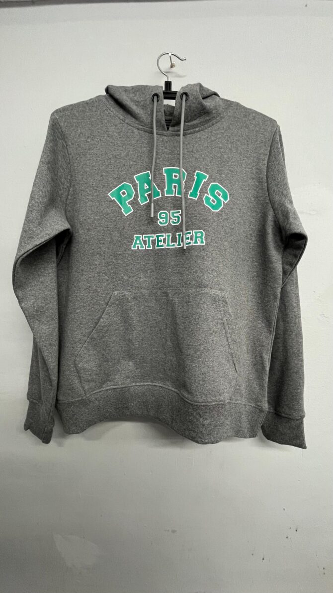 Grey “PARIS 95” Hoodie