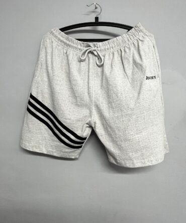 Light Grey Cotton Shorts
