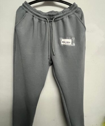 Steel Grey Drawstring Joggers