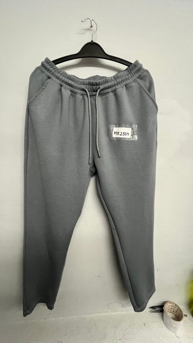 Steel Grey Drawstring Joggers