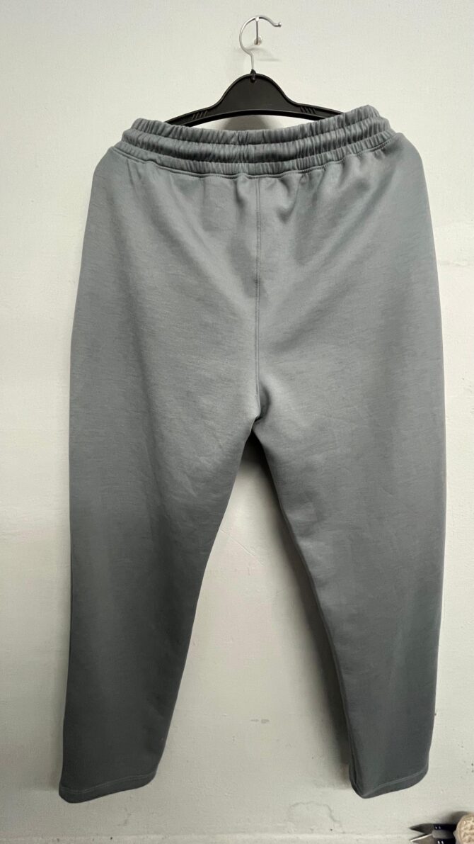 Steel Grey Drawstring Joggers - Image 3