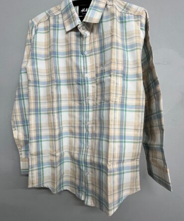 Light Pastel Checkered Shirt