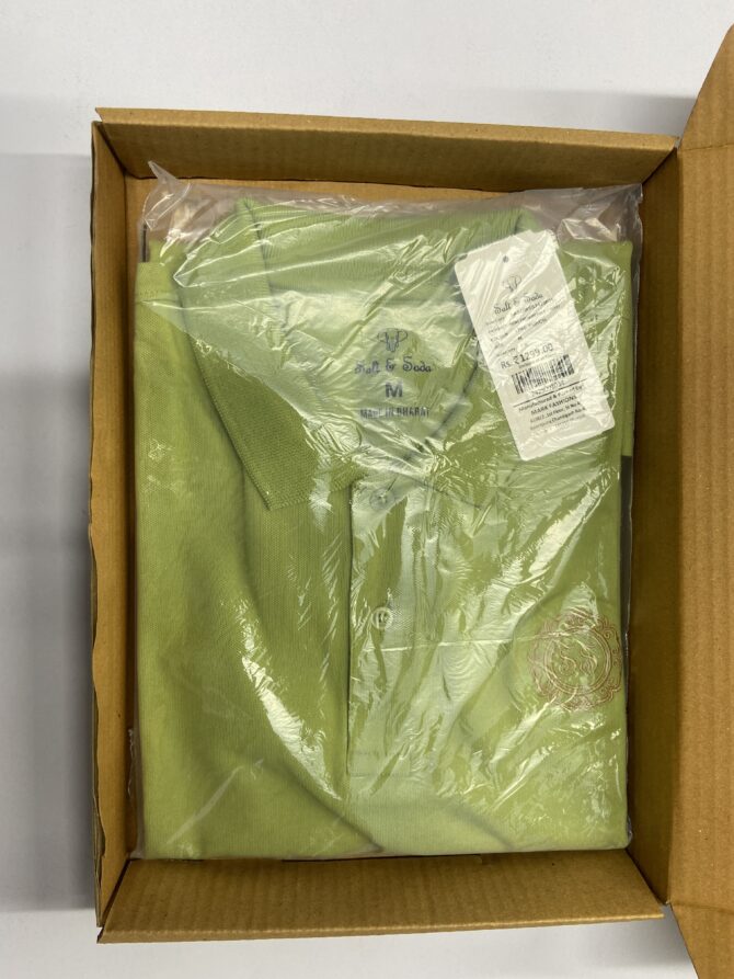 Mens Premium Polo T shirt - Image 2